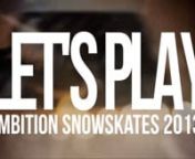Ambition Snowskates presents a snowskate dance party starring only the freshest in contemporary snowskate performance art. Recreating the winter landscape, from minneapolis to montreal to Detroit to Russia. Bringing to you a visual concert, a circus of explorer. Welcome to the party, LETS PLAY!nnLet&#39;s Play is our fifth full-length snowskate flick, and surely one for the books. Every year our team goes out and pushes the limits of snowskating to make it the next popular winter sport because we ju