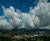 Hong Kong to me is best described as a motorized city.I have shot over 13 locations over a period of 1 year in this city.Using timelapse and the new hyperlapse (a combination of manual movement with a motor), makes the title stand out even more.It&#39;s all motorized.Besides the busy city I have managed to capture the milky way and despite all the pollution and lights I was still able to capture that magical starry night.I believe the best way to show you this is by subtle movement and be