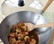 This dish is so delicious and easy you won&#39;t believe it! This recipe uses brown sugar to caramelize the shrimp and has layers of flavors from shallots, thai chiles, siracha sauce, and Asian fish sauce!nIngredientsnnuncooked extra-large shrimp 1 poundnpeanut oil 2 tablespoonsnSesame oil 1 tablespoonndark brown sugar 3 tablespoonsngarlic cloves 2nshallot 1nsmall hot Thai chiles 2nSriracha sauce 1 tablespoonnchicken stock ¼ cupnAsian fish sauce 1 tablespoonn