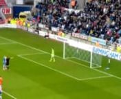 Wigan Athletic v Bolton Wanderers. 15/12/2013, Ben Watson (Wigan) penalty!