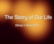 Hi!nnThis is a video inviting you to attend Nurul &amp; Dimaz Wedding Reception that will be held on 11 January 2014 06.30PM – 09.00PM at Birawa Assembly Hall, Hotel Bidakara Jakarta.nnYou are also invited to attend exclusive premiere of our new movie “The Story of Our Life” that will be held on the wedding reception at 08.15PM.nnYour presence is a blessing for us.nnBest regards,nnDimaz &amp; Nurul