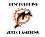 2013 DFW Dolphins Championship Season (8U,10U, AND 12U TEAMS)