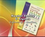 66.Book 1 Number Theory and Algebra, Factors of a Number factores de un número from factors 66