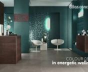 EWALL by Atlas Concorde n[ White-body Wall Tiles ]nhttp://www.atlasconcorde.it/it/collezioni/ewall/nnEVOLVED METROPOLITAN WALLSnnTaking inspiration from brushed cement, the evolved surface of Ewall collection is enhanced by a light texture and surprising light reflections, for a decoration of tremendous impact, with a pleasant velvety touch and a generally striking softness.nThe dynamic vivacity of colour, the brilliant resin effect and the variegated light reflections give character and express