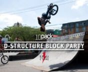 Back in July we swung by D-Structure shop in Ste-Julie, Quebec with Chijioke Okafo, Greg Henry, Chris Silva and Jordane Dubois for their annual Block Party Jam. Phil and everyone at D-Structure put on a helluva jam complete with a dope parking lot ramp set up, BBQ, drinks and more. We all had a ton of fun hanging out and riding with the locals at the jam and partying at night.nnBig thanks to Phil and everyone else at D-Structure for putting everything together!nnFilmed by Prashant Gopal.nEdited