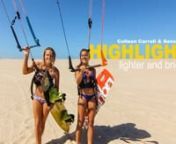 Colleen Carroll and Sensi Graves find kiteboarding progression and bliss in the flatwater lagoons of Northern Brazil. See the girls in action as they revisit a kite destination unlike any other. Thank you to North Kiteboarding, Liquid Force Kiteboarding, ION, NA Blend, Sensi Graves Bikinis and all of our Brazilian friends!