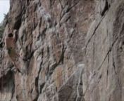 Second working try of Adam Ondra in new approx. 9a project