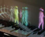 Andante visualizes as animated characters walking along the piano keyboard that appear to play the physical keys with each step. Based on a view of music pedagogy that emphasizes expressive, full-body communication early in the learning process, Andante promotes an understanding of the music rooted in the body, taking advantage of walking as one of the most fundamental human rhythms. This video shows three example visualizationsn– Scales played by different charactersn– A character playing a