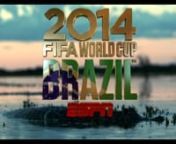 ESPN FIFA 2014 World Cup Brazil TRAILER from fifa world cup 2014 brazil all song