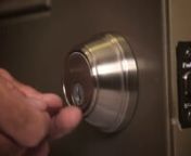Learn how to re-key a key control deadbolt lock with SmartKey technology from Kwikset. Mr. Jingles, a property supervisor demonstrates a smarter alternative to master keying. nnhttp://www.kwikset.com/SmartSecurity/Key-Control.aspxnnTranscript:nnWell I’m in charge of 144 apartment homes, at least that’s what they call them now, and everyday there’s something. I fix a leak, a tenant get’s locked out… you get the idea. Well the people around here, they call me Mr. Jingles, some not to my