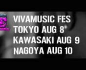 VIVAMUSIC FESTIVAL MORE INFO COMING SOON !nnTHE BEST EVENT IN NAGOYA AUGUST 10 NAGOYA (JAPAN)nnARTIST :nnLUCENZO