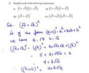 NCERT Solutions for Class 9th Maths Chapter 1 Number Systems Exercise 1.5 Question 2 iii-iv