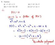 NCERT Solutions for class 9 Maths Chapter 2 Exercise 2.4 Question 5 i