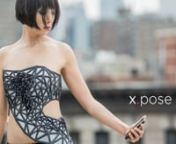 x.pose is a wearable data-driven sculpture that exposes a person&#39;s skin as a real-time reflection of the data that the wearer is producing. In the physical realm we can deliberately control which portions our bodies are exposed to the world by covering it with clothing. In the digital realm, we have much less control of what personal aspects we share with the services that connect us. In the digital realm, we are naked and vulnerable. nnhttps://www.behance.net/gallery/17256769/xposenMusic: Quant