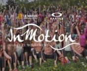 www.inspirelemouvement.comnLes 30, 31 mai et 1er juin 2014 dernier, Oakley, division femme et le Massif de Charlevoix ont fait vivre un week-end d’émotions, d’action et de rencontres à plus de 200 femmes actives du Québec. Ces participantes ont été invitées à vivre un week-end inoubliable où la santé, le dépassement de soi et le bien-être était au rendez-vous! Au programme de l’événement « InMotion – Inspire le mouvement » : yoga, course, bootcamp, spectacle, conférences