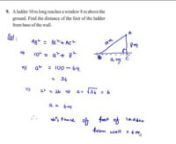 NCERT Solutions for Class 10th Maths Chapter 6 Triangles Exercise 6.5 Question 9