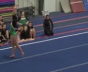 Alexa Anastos&#39;s floor routine from gymnastics competition at Arnold&#39;s Gym in Mansfield, MA on February 1, 2014.