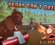 Bear&#39;s Can&#39;t Drift is a fast-paced kart racing game inspired by some of the classics like Diddy Kong Racing and Mario Kart 64. Exclusive for Ouya! Raceyour friends using the slick drifting controls to slip and slide around corners across 2 unique tracks, or practice by yourself to perfect your technique.nnFeatures - n - Up to 4 players split-screen multiplayer!n - 2 Unique tracksn - 4 Different bear colours to choose fromnnBears Can&#39;t Drift is out NOW!nhttps://www.ouya.tv/game/Bears-Cant-Drift