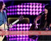 Get more of The Voice S06 Videos : http://tinyurl.com/ng4fhhwnnBlind Auditions S06 : http://tinyurl.com/orbchywnTeam Adam S06 : http://tinyurl.com/matbgv5nDawn &amp; Hawkes : http://tinyurl.com/mykbfj4