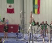 Alexa Anastos&#39;s bars routine from gymnastics competition at Arnold&#39;s Gym in Mansfield, MA on February 1, 2014nSettings