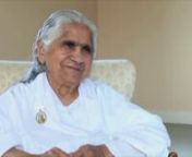 Dadi Janki is head of the Brahma Kumaris World Spiritual University. Her 97 years of experiences between East and West, of Raja Yoga practice, of attentive interactions with people from all backgrounds, have forged her unique personality. nnWhat is the sparkle in her eyes? From where does she get this unshakeable strength, the sharpness of her mind, this sense of humour, this tireless capacity to inspire and elevate all the ones she meets? nnThe answer lies beyond words...