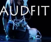 excerpts from premiere of AUDFIT at Centrum Kultury ZAMEK, Poznań, 20.02.2014 in FRIV MOVE ZAMEK programme.nnAUDFIT is a dance costume that precisely reads the movement and position of the dancer&#39;s body using motion detectors and accelerometers designed by Krystian Klimowski. Data that is thus provided is converted in real time into sounds. The audience listens to the music created from the dancers movement through the headphones (Silent Disco headphones sets), with a choice of three CB radio c