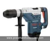 http://bit.ly/1obnroD - Bosch 11264EVS 1-5/8 SDS-Max Combination Hammer ReviewnnnThe Bosch 11264EVS 1-5/8 SDS-Max Combination Hammer is Now on Sale - Click The Link Above For a Great Discount!n Bosch 11264EVS 1-5/8 SDS-Max Combination Hammer pricennThe Bosch 11264EVS 1-5/8 SDS-Max Combination Hammer is the best performing rotary hammer in its class!; Active Vibration Control™ – Vibration reduction in the hammer mechanism and the grip area provides maximum user comfort for extended periods of