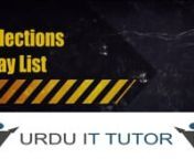 This Urdu/Hindi 37-C# Tutorial – Collections Array List tells about what is collections, array list and how to create array list instances, how to add instances in array list, how to use for each loop to access instances members, how to convert object type variable to specific type at the end we check remove function of array listall in Urdu and Hindi Language.n nShare this Video:nhttp://vimeo.com/111207066nnSubscribe To Urdu It Tutor Channel and Get More Great Tutorialsnhttps://vimeo.com/ch