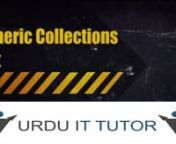 This Urdu/Hindi 39-C# Tutorial – Generic Collection List tells about what is generic collection, how to create instance of list, how to use generic add method, access car type instances members at the end name space of list all in Urdu and Hindi Language.n nShare this Video:nhttp://vimeo.com/111207071nnSubscribe To Urdu It Tutor Channel and Get More Great Tutorialsnhttps://vimeo.com/channels/746906nnnIn this video, we will discussn01:15tWhat is Generic Collectionn02:26tCreate Instance of Listn