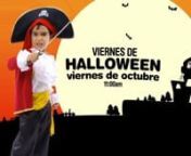 Promo for Halloween Fridays of October special for Discovery Kids Latin America
