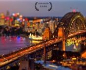 Watch it in 4K here: https://youtu.be/o3Bti00TCDwnnA short tilt-shift film showing the city of Sydney.nTilt-shift effect applied in post-production.nShot from Bondi Beach, Sydney Tower Eye, Pylon Lookout, Dudley Page Reserve.nThanks to the Four Seasons Hotel for allowing me to film from the roof terrace and from a beautiful suite with views on the Harbor (http://www.fourseasons.com/sydney).nFrom sequences commissioned by Expedia.nnEdited with LRTimelapse, After Effect.nMusic: Only Human by Olive
