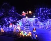 This home light show features handmade animatronic characters synced to an edited music and video track. This year it&#39;s bigger and brighter, with 12,000 additional LEDs and more snow! It&#39;s a brand new show, beginning with a song from a movie classic, and the Christmas version of famous rock tune. Because of my commitment to building http://www.seasonsgreeters.net animatronics for customers, no new animatronics were added to the display, but DJ Jingles received a slight makeover.nnAll of the anim