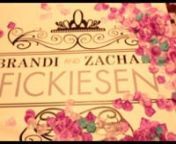 Brandi and Zachary Fickiesen beautiful wedding on June 7, 2014. Congratulations!