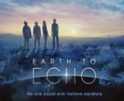 Earth To Echo by first-time filmmaker Dave Green updates the classic 1980 sci-fi adventure movie ET with today&#39;s focus on smart phones.On their last night together before their neighborhood gets erased to make room for a bridge, three kids in a Nevada suburb receive images and signals on their iPhones pointing to the location of an ET landing. The movie is filmed from the point of view of the kids&#39; iPhones, and they use the various apps on their phones to locate the disparate parts of their ne