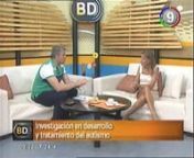 Entevista a Maria Teresa Sindelar en el programa Bahia Directo de Canal 9 de Bahia Blanca (Grupo TELEFE).n21 de Enero 2013