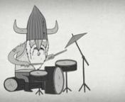 This is an isolated animation of a drumming elf from the Holly and Wolf video I made last Christmas (2012). nnWhen I animated this guy I didn&#39;t have the isolated drum track and had to use a final mix with the full band playing. I missed all that hi-hat action you can hear in the isolated track but luckily it looks spot on with the final mix. nnI thought I would upload it for what it&#39;s worth. nnDrumming by the brilliant Robbie Jarvis.