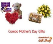 http://www.ahmedabadgiftshop.com/mothers-day-gifts.html - Send Mother&#39;s Day Gifts To Ahmedabad including Cake, Flowers, Chocolates, Sweets and Personalised Gifts. You can place an order online and it will be delivered on time to your mother in Ahmedabad. We have Mother&#39;s Day Gift Combos as well which will make your mother happy and bring that smile back on her face.