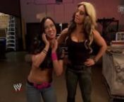 WWE Extreme Rules 2013 - AJ Lee & Kaitlyn brawl backstage from wwe kaitlyn