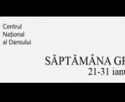 [trailer] Saptamana Grea @ CNDB from grea