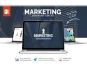 Marketing Pitch Deck Powerpoint Template is a new, fresh, modern, clean, professional, ready-to-use, creative and ... very easy to edit Business Presentation.nnDownload &#62; https://gumroad.com/l/MarketingPPTnnMore awesome templates &#62; www.visuallyppt.xyznnMarketing Powerpoint Template is based in Master Slides so you can change color and font directly from the master slide and save a lot of time. This presentation includes tons of Icons as shapes (you don&#39;t need to install any messy icon font) you