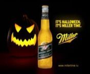 It`s Halloween. It`s Miiler time.nfor Trehmer production