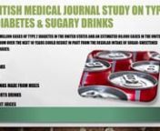 Master Healer Dr. Pankaj Naram shares his thoughts on 2015 study that establishes a connection between intake of sugary beverages and type 2 diabetes.