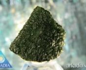 Item Code: IM008nMetric Dimensions: 38 x 45 x 11 mmnImperial Dimensions: nWeight: 107 Carats (21.35 grams)nWeighing well above the average Moldavite gem, this 21+ gram beauty has a rounded triangular shape and beautiful green hue. Known to aid in healing and personal transformation, Moldavite is sought by healers and Lightworkers around the world. This piece is an Investor Grade specimen and, as the name indicated, is of such a quality as to fit in the finest rock collection. This rating is dec