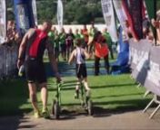 An eight-year-old boy with cerebral palsy, who completed his first triathlon unaided, has been presented with the Helen Rollason Award at the BBC Sports Personality of the Year show.nA video of Bailey Matthews abandoning his walking aid to cross the finish line was viewed on Facebook more than 27 million times.nThe award is in memory of the BBC presenter who died of cancer in 1999, and is given for outstanding achievement in the face of adversity.nMatthews said: