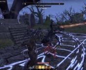 Hey folks thanks for watching another Elder Scrolls video segment. Join Hacknslasher as he takes part in a Magul Bal GATE comes down from the sky, a great challenging event spurred all over Tamriel from Molag Bal. As we continue in throughthe video after a short conversation with Conjurer Grahla she touches on the Battle of Glenumbra, Moors, which spurs a quest Ripple Effect-Collect the Blades of the Alessian General. Hope everyone enjoy the video thanks for watching.