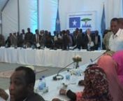 STORY: Somali national and regional leaders agree on key principles for 2016 electoral processnTRT:4:00nSOURCE: UNSOM PUBLIC INFORMATIONnRESTRICTIONS: This media asset is free for editorial broadcast, print, online and radio use.It is not to be sold on and is restricted for other purposes.All enquiries to thenewsroom@auunist.orgnCREDIT REQUIRED: UNSOM PUBLIC INFORMATION nLANGUAGE:SOMALI/ENGLISH NATURAL SOUNDnDATELINE: 16/12/2015, MOGADISHU, SOMALIAnnnSHOT LISTn1.tMed shot, President Hassan