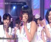 AKB48　Manatsu no Sounds good ! from nmb48