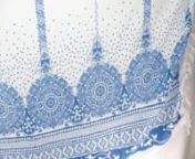 http://www.wholesalesarong.comnUSD&#36; 5.25 eachnPlease order from http://www.wholesalesarong.com/wholesale-sarong-1.htmnProduct code: un7-74nblue white boho vintage print sarongnhttp://www.WholesaleSarong.com Apparel &amp; SarongnnUS and Canada wholesale distributor supply sarong dresses beachwear, gifts and novelties, beach cover up sarong, iron on patches, iron on transfers, infinity scarves,spring summer apparel, hematite jewelry magnetic hematite, stainless steel jewelry organic jewelry stee
