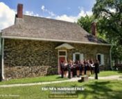 This is some footage of the Newburgh Free Academy Madrigal Choir singing a song from 1855 on the lawn of Washington&#39;s Headquarters for me this week. We recorded a number of songs from an earlier period and I thought others might enjoy this as well. Some of the footage will be used in the documentary I am making about Washington&#39;s Headquarters called
