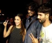 Shahid, Alia meet fans at a cinema hall from aliabhatt
